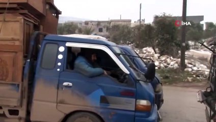 Rejim Bombardımanından Kaçan Siviller Afrin’e Göç Ediyor