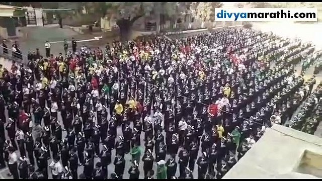 जळगावातील सेंट टेरेसा कॉन्व्हेंट स्कूल मधील 2600 विद्यार्थ्यांनी घेतली शपथ