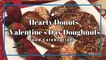 Hearty Chocolate Donuts | Valentine's Day Doughnuts | Eggless Donuts | Food Celebrations