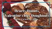 Hearty Chocolate Donuts | Valentine's Day Doughnuts | Eggless Donuts | Food Celebrations