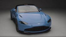 Aston Martin Vantage Roadster Design in Studio