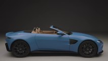 Aston Martin Vantage Roadster Exterior Design in Studio