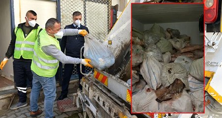 İzmir'deki baskında kaçak sakatat ve pişmiş kelle ele geçirildi