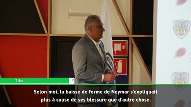 Tite : Seuls Ronaldo et Messi sont au-dessus de Neymar