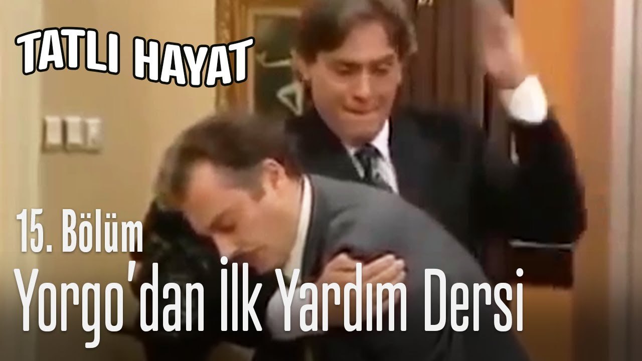 Yorgo'dan ilk yardım dersi - Tatlı Hayat 15. Bölüm