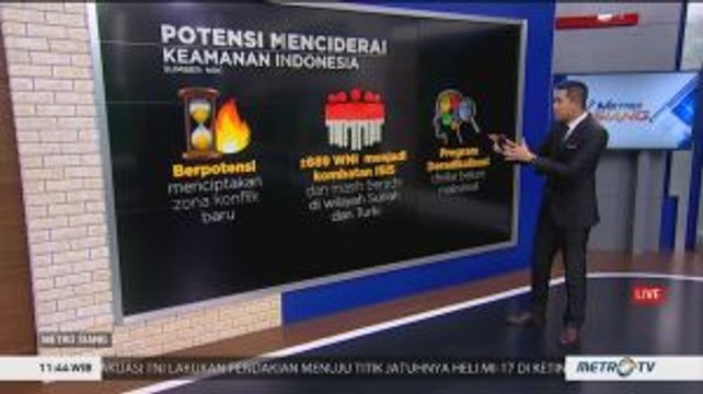 Pemerintah RI Tegas Tolak Pulangkan Eks WNI Kombatan ISIS