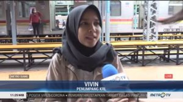 Sebagian Penumpang Tak Tahu Ada Rekayasa 45 Rute KRL