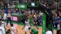 Tatum delivers monster double dunk