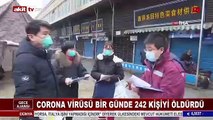 CORONA VİRÜSÜ BİR GÜNDE 242 KİŞİYİ ÖLDÜRDÜ