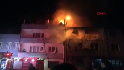 Bursa'da geri dönüşüm fabrikasında yangın