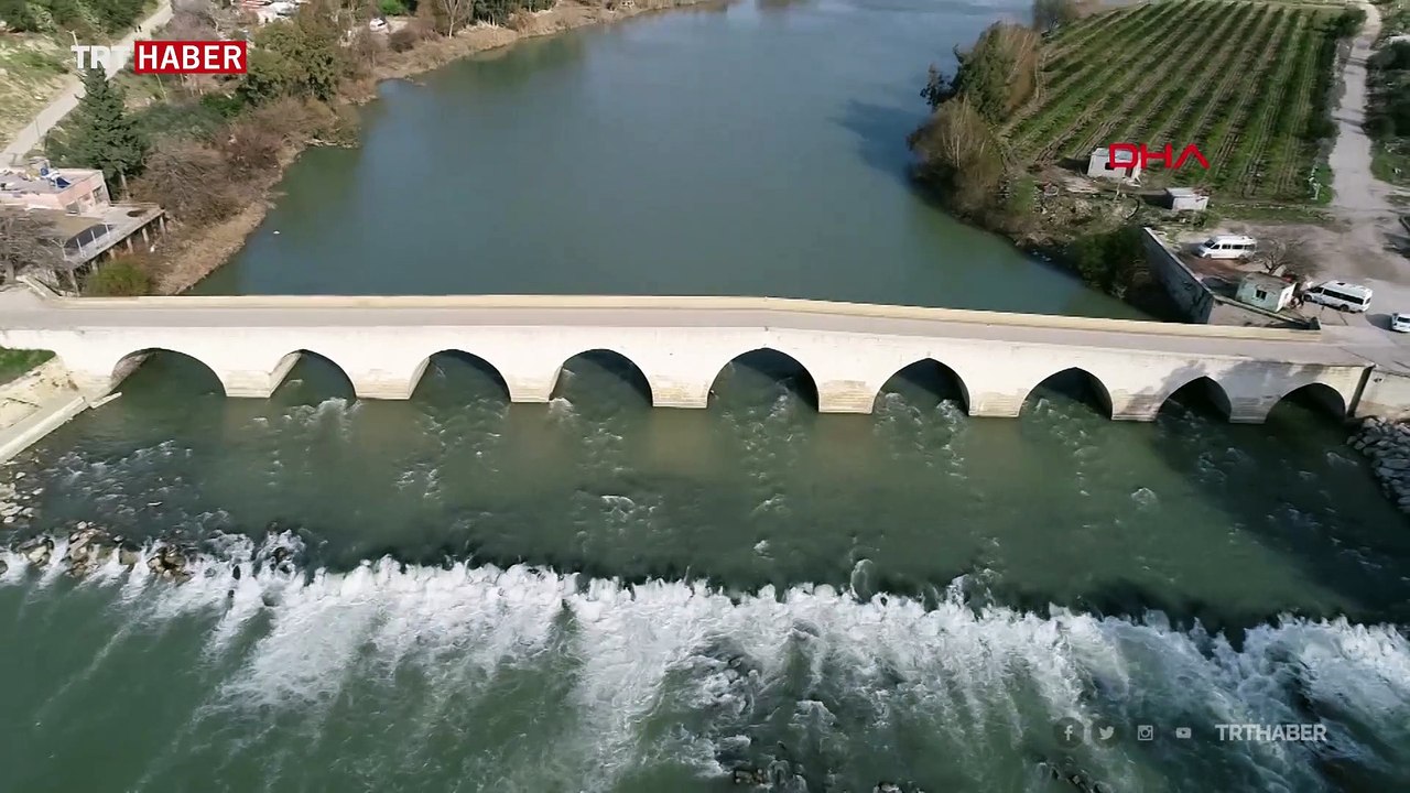 Misis Köprüsü 1700 yıllık geçmişiyle tarihe ışık tutuyor