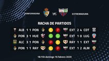 Previa partido entre Ponferradina y Extremadura Jornada 28 Segunda División