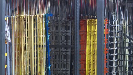 Sanayici çiftin fabrikasında üretilen raflar 74 ülkede kullanılıyor - BURSA