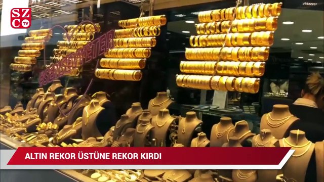 Altın rekor üstüne rekor kırdı