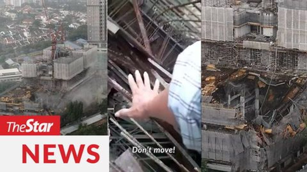 Taman Desa apartment project suffers partial collapse