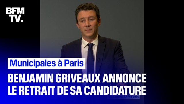 Des attaques ignobles : Benjamin Griveaux évoque les raisons du retrait de sa candidature à la mairie de Paris