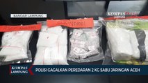 Polisi Gagalkan Peredaran 2Kg Sabu Jaringan Aceh