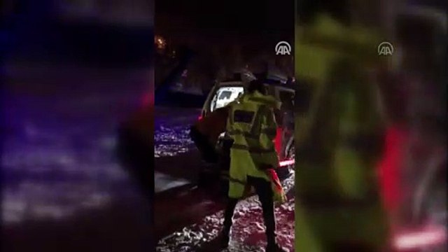 Bahçesaray’da kalp krizi geçiren polis helikopterle hastaneye ulaştırıldı - VAN