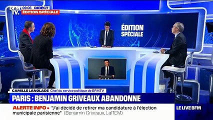 Départ de Benjamin Griveaux - Christophe Barbier sur BFMTV choque en affirmant "qu'il n'a que ce qu'il mérite car il n'a pas su se contrôler" - VIDEO