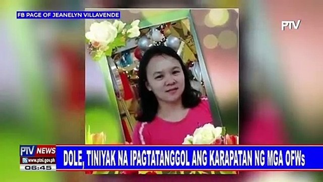 Total deployment ban sa Kuwait, binawi na ng DOLE