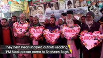 Shaheen Bagh protesters invite PM Modi to celebrate Valentine’s Day