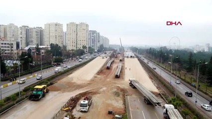 Antalya raylı sistem projesi devam ediyor