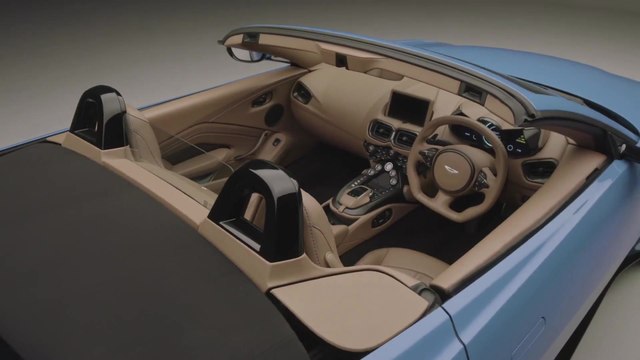 Aston Martin Vantage Roadster - Le design intérieur
