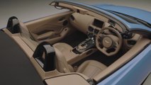Aston Martin Vantage Roadster - El diseño interior