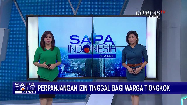 Akibat Corona, Pengurusan Izin Tinggal untuk WN China Digratiskan!