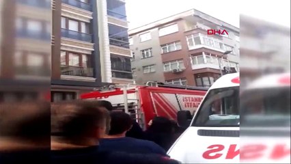 Bahçelievler'de bina çöktü