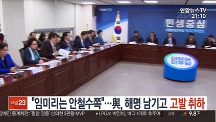 "임미리는 안철수쪽"…與, 해명 남기고 고발 취하