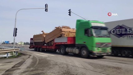 Suriye sınırına mühimmat sevkiyatı