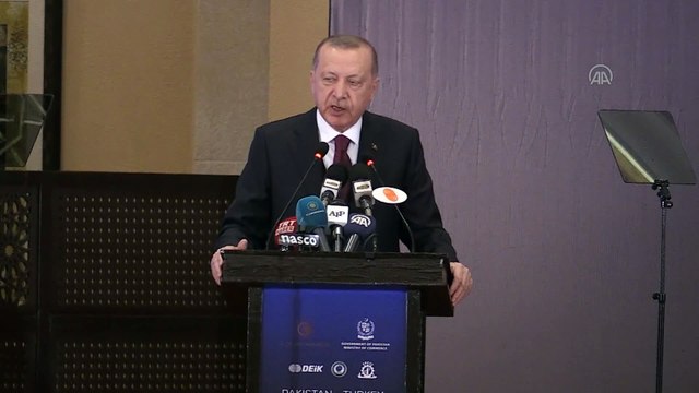 Erdoğan: 'Şimdiye kadar ülkemize güvenen, Türkiye'ye yatırım yapan hiç kimse pişman olmamıştır' - İSLAMABAD