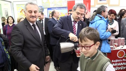 Okullarda öğrencilere tarhana çorbası ikram edilmeye başladı - EDİRNE