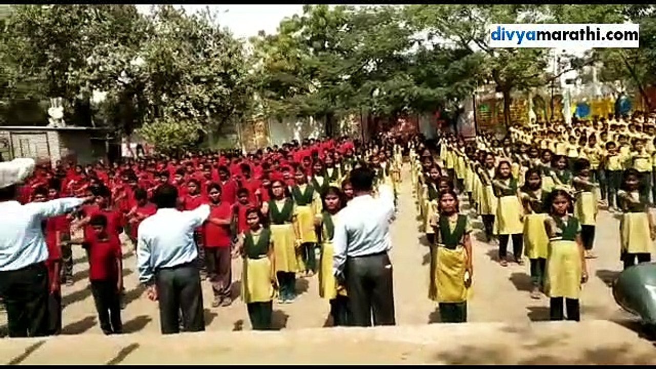 सिडकोतील हेरंब प्राथमिक शाळा , ज्ञानेश विद्यामंदिरच्या विद्यार्थ्यांनी घेतली शपथ