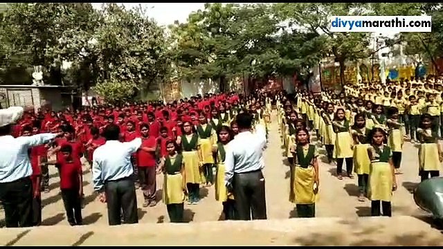 सिडकोतील हेरंब प्राथमिक शाळा , ज्ञानेश विद्यामंदिरच्या विद्यार्थ्यांनी घेतली शपथ