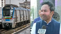 Union Minister G Kishan Reddy To Travell In Hyderabad Metro From JBS To MGBS
