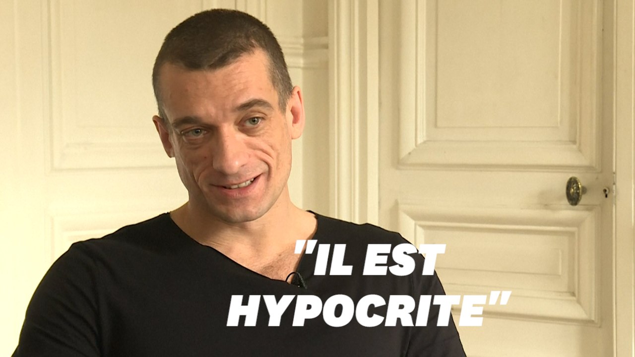 Pour Piotr Pavlenski, Benjamin Griveaux est "un grand hypocrite"