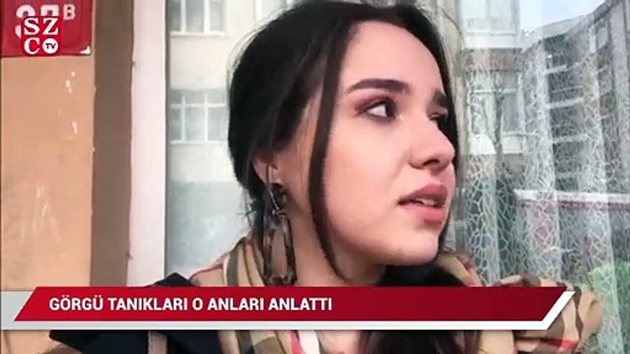 Görgü tanıkları o anları anlattı