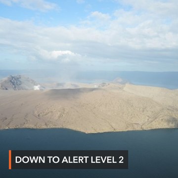 Phivolcs lowers Taal Volcano to Alert Level 2