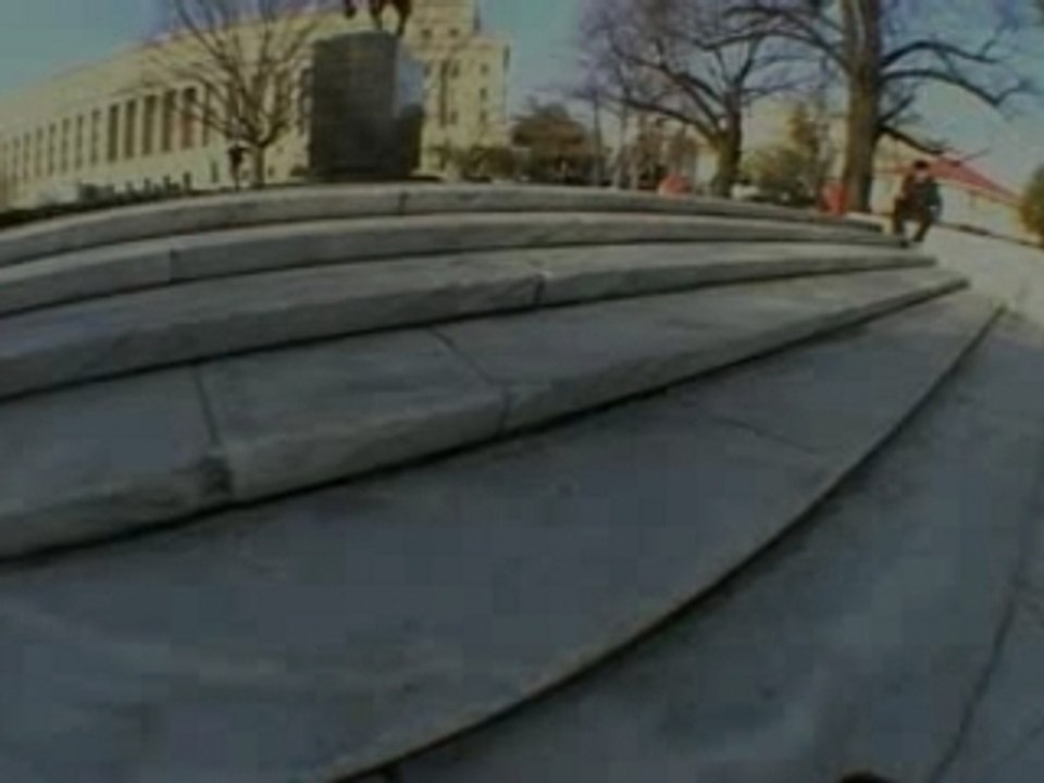 Pete Tre Flip White Steps
