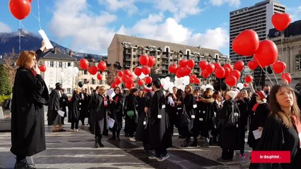 Grève : les avocats haussent le ton à Chambéry