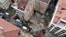 İstanbul Valiliği'nden çöken binaya ilişkin açıklama
