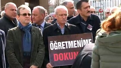 Öğretmene darp kamerada