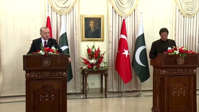 Erdoğan: Türkiye, Keşmir sorununun diyalog yoluyla, BM kararları temelinde, Keşmirli...