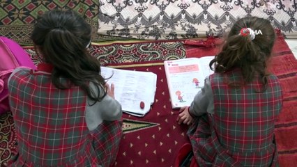 Elektrik suyu olmayan evde yaşam mücadelesi