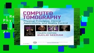 [Read] Computed Tomography: Physical Principles, Clinical Applications, and Quality Control, 4e