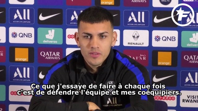 Léandro Paredes répond aux joueurs de Montpellier