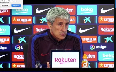 Setién evita pronunciarse sobre Bordalás