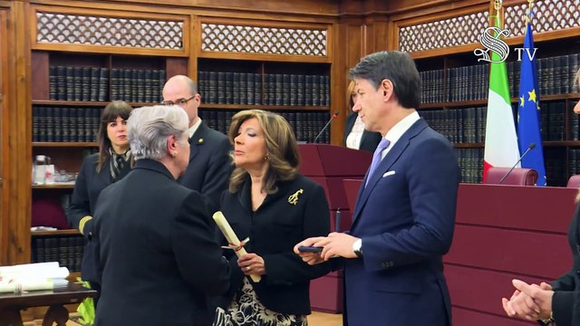 Roma - Consegna delle onorificenze a ventidue familiari delle vittime delle foibe (10.02.20)